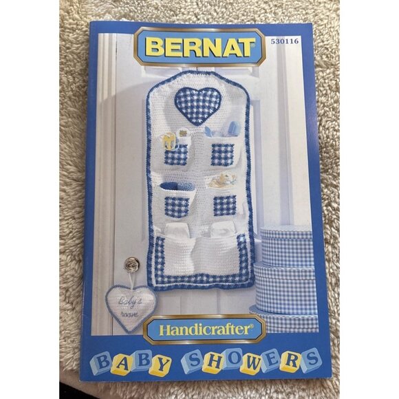 Bernat Blue Jean Baby & Handicrafter Baby Showers Crochet & Knit Pattern Bundle - Picture 7 of 11